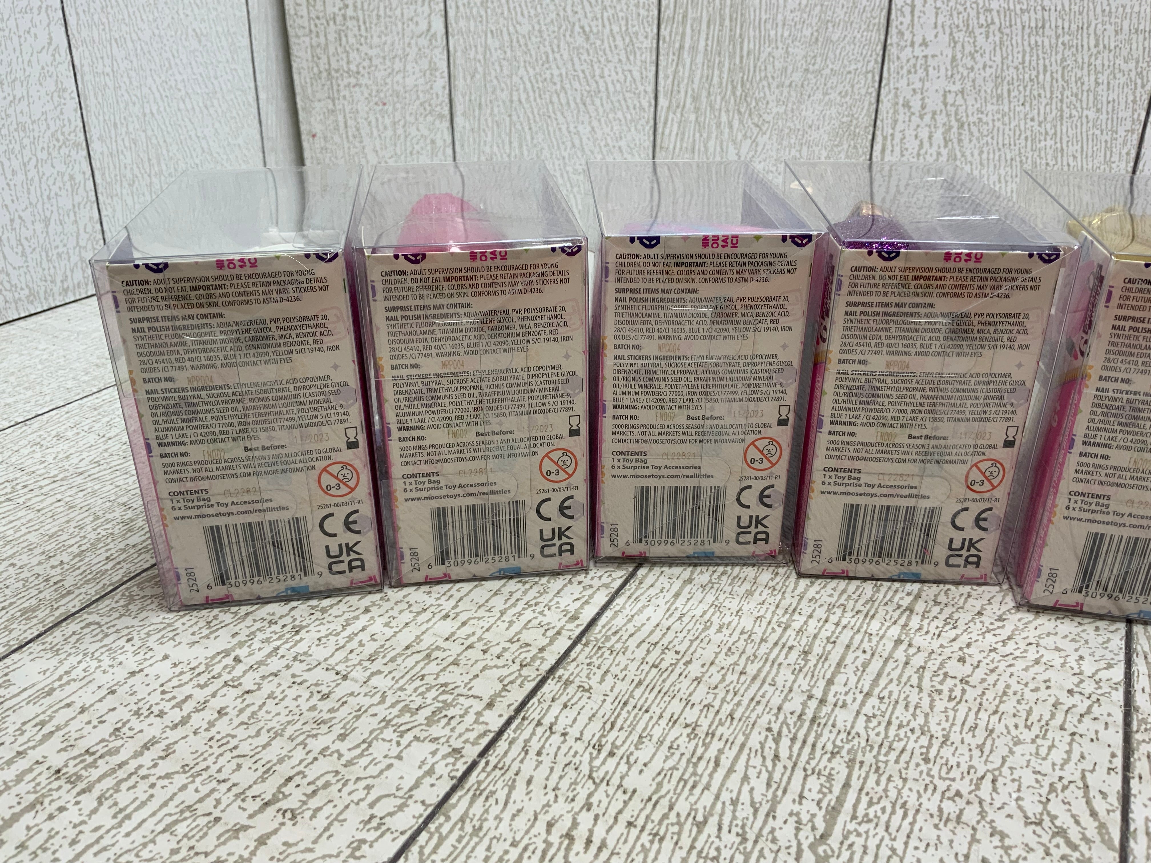 Real Littles Mini Handbags Series 3 - **LOT OF 6** (8047699984622)